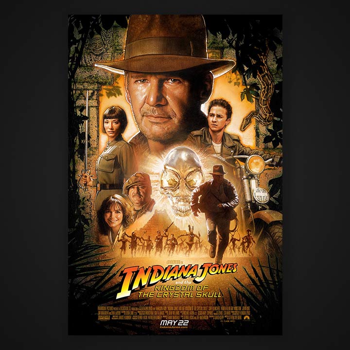 cover art for Indiana Jones and the Kingdom of the Crystal Skull