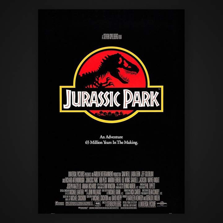 cover art for Jurassic Park